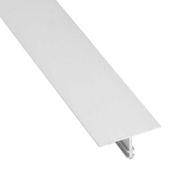 Лайстна за под Genesis алуминиева преходна  14x8 мм, 2.5 м, светло сребро, EDA - product - 032 URK2031