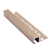 Лайстна за плочки Genesis квадратна алуминиева външен ъгъл  10 мм, 2.5 м, полирана мед, TDP - product - 032 URK2119