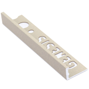 Лайстна за плочки Genesis права алуминиева външен ъгъл  10 мм, 2.5 м, пясък, ESA - product - 032 URK2113