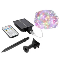 LED верига Vivalux соларна RGB  24 V, 10 м, Multi Solar LED