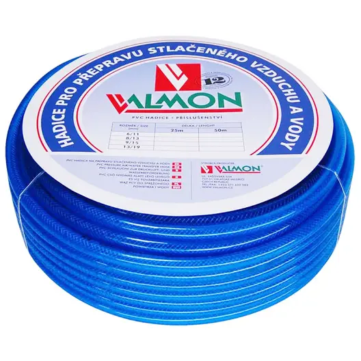 Маркуч Valmon за въздух и вода 3-слоен  8 мм, 20 bar, PVC, 1124