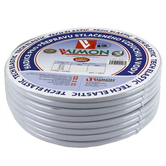 Маркуч Valmon за въздух и вода 3-слоен  13 мм, 20 bar, PVC, Tech Elastic 1124SE
