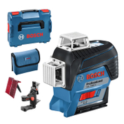Линеен лазерен нивелир Bosch с 3 лъча  12 V, 30 м, 120 м, 0.2 мм/м, GLL 3-80 C - product - 033 BSH 105