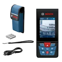Лазерна ролетка Bosch  с вградена батерия и USB кабел, 150 м, 0.15 мм/м, GLM 150-27 C