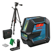 Линеен лазерен нивелир Bosch с 2 лъча с тринога  15 м, 0.3 мм/м, GLL 2-15 G - product - 033 BSH 103
