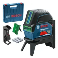 Комбиниран лазерен нивелир Bosch с 2 линии и 2 точки  15 м, 0.3 мм/м, GCL 2-15 G