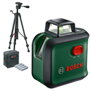 Комбиниран лазерен нивелир с тринога Bosch с 3 линии и 1 точка  24 м, 0.4 мм/м, AdvancedLevel 360 Set - product - 033 BSH1416