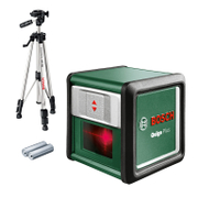 Линеен лазерен нивелир Bosch с 2 лъча с тринога  7 м, 0.8 мм/м, Quigo Plus - product - 033 BSH1420