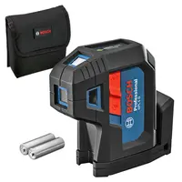 Точков лазерен нивелир Bosch линеен с 5 точки  30 м, 0.7 мм/м, GPL 5 G Professional