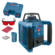 Ротационен лазерен нивелир Bosch без приемник  250 м, 0.1 мм/м, GRL 250 HV - product - 033 BSH1616