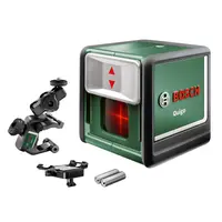 Линеен лазерен нивелир Bosch с 2 лъча  10 м, 0.8 мм/м, Quigo III
