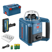 Ротационен лазерен нивелир Bosch с приемник  60 м, 300 м, 0.1 мм/м, GRL 300 HV - product - 033 BSH1764