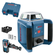 Ротационен лазерен нивелир Bosch с приемник  20 м, 400 м, 0.08 мм/м, GRL 400 H - product - 033 BSH1766