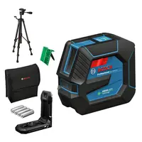 Линеен лазерен нивелир Bosch с 2 лъча с тринога  20 м, 0.3 мм/м, GLL 20-22 G