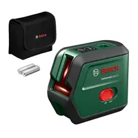 Линеен лазерен нивелир Bosch с 2 лъча  12 м, 0.5 мм/м, UniversalLevel 2