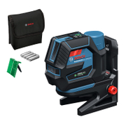 Комбиниран лазерен нивелир Bosch с 2 линии и 2 точки  без батерия и зарядно, 12 V, 25 м, 50 м, 0.3 мм/м, GCL 12V-50-22 CG - product - 033 BSH1803