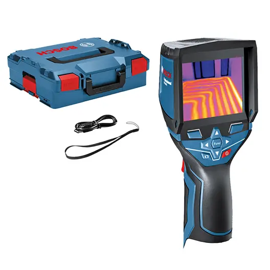 Дигитална термокамера Bosch  без батерия и зарядно, 12 V, от -40 до +1000 °C, GTC 400 C