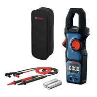 Дигитални AC/DC амперклещи Bosch токови за прецизно измерване  600 A, CAT III 600 V / CAT IV 300 V, GMC 600-15