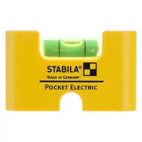 Нивелир мини Stabila пластмасов с магнит и клипс  67 мм, 1 мм/м