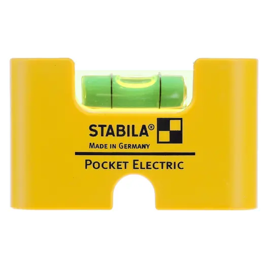 Нивелир мини Stabila пластмасов с магнит и клипс  67 мм, 1 мм/м