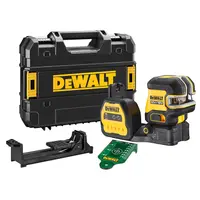 Линеен лазерен нивелир DeWALT с 2 лъча  без батерия и зарядно, 12/18 V, 30 м, 50 м, 0.3 мм/м, DCE825NG18