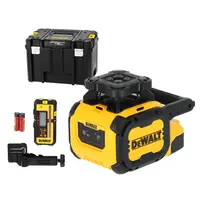 Ротационен лазерен нивелир DeWALT с приемник  30 м, 600 м, 2.2 мм/м, DCLE05211R