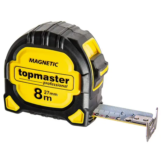 Противоударна пластмасова ролетка Topmaster с магнит  8 м, SB