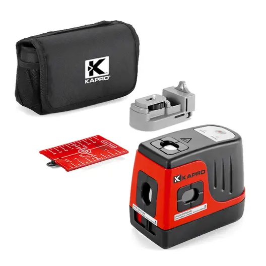 Точков лазерен нивелир Kapro линеен с 5 точки  30 м, 0.4 мм/м, 896 Prolaser 5-Dot