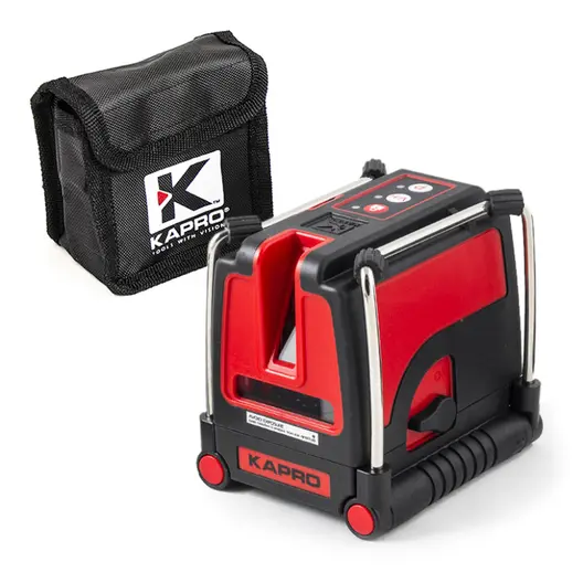 Линеен лазерен нивелир Kapro с 3 лъча  30 м, 50 м, 0.2 мм/м, 873 Prolaser Vector