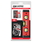 Комплект Kapro мини нивелир и ролетка  230 мм - product - 033 KPO1651