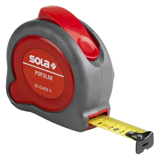 Противоударна гумирана ролетка Sola  3 м, Popular PP 3
