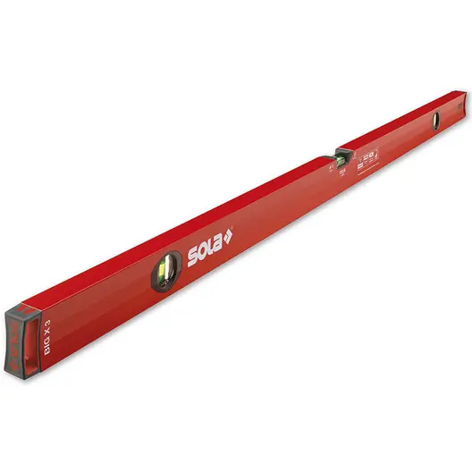 Нивелир алуминиев кутия Sola Box Level  1800 мм, 0.5 мм/м, BIG X 3 180
