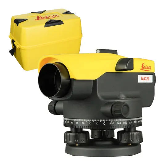 Нивелир оптичен Leica  20x, 0.0025 мм/м, 54 IP, NA320