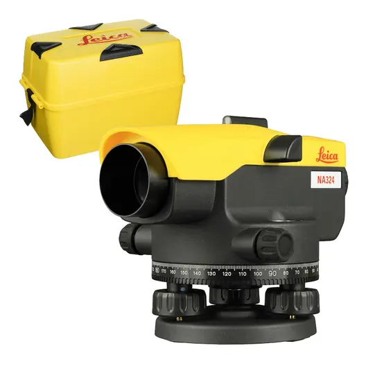Нивелир оптичен Leica  24x, 0.002 мм/м, 54 IP, NA324