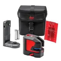 Линеен лазерен нивелир Leica с 2 лъча  25 м, 80 м, 0.2 мм/м, Lino L2