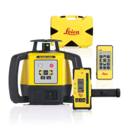 Ротационен лазерен нивелир Leica с приемник  400 м, 0.07 мм/м, Rugby 640G - product - 033 LIC1530