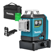 Линеен лазерен нивелир Makita 3D  без батерия и зарядно, 12 V, 25 м, 70 м, 0.2 мм/м, SK700GD - product - 033 MKT 102