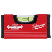 Нивелир мини Milwaukee алуминиев  100 мм, 0.5 мм/м, Minibox - product - 033 MLA 106