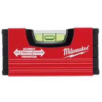 Нивелир мини Milwaukee алуминиев  100 мм, 0.5 мм/м, Minibox