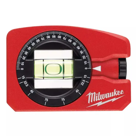 Нивелир мини Milwaukee пластмасов с магнит  78 мм, 0.5 мм/м, Pocket