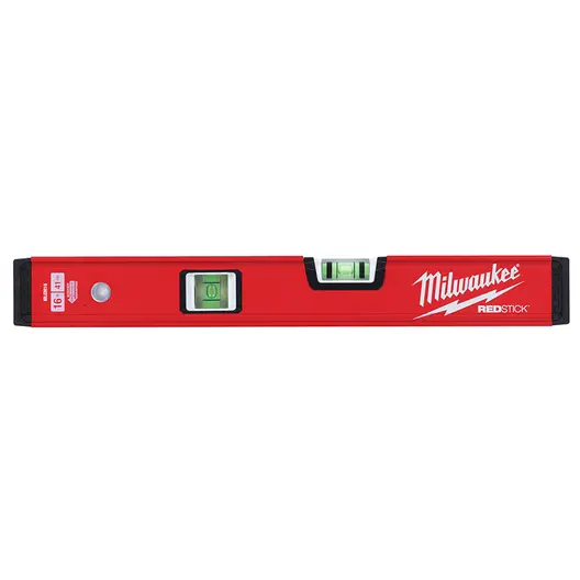 Нивелир алуминиев кутия Milwaukee Box Level  400 мм, 0.5 мм/м, Redstick