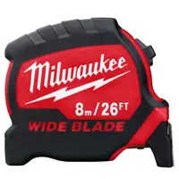 Противоударна гумирана ролетка Milwaukee  8 м, Premium