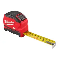 Противоударна пластмасова ролетка Milwaukee с магнит  5 м, Autolock Gen II