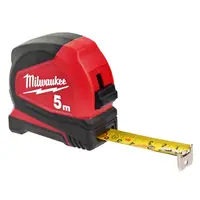 Противоударна гумирана ролетка Milwaukee  5 м, Pro compact C5/19