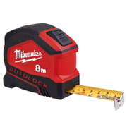 Противоударна гумирана ролетка Milwaukee  8 м, Autolock - product - 033 MLA1490