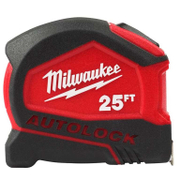 Противоударна гумирана ролетка Milwaukee  8 м, Autolock - product - 033 MLA1492