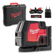 Линеен лазерен нивелир Milwaukee с 2 лъча  3 Ah, 30 м, 100 м, 0.3 мм/м, L4 CLL-301C - product - 033 MLK1510