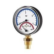 Радиален термоманометър Cewal  ф 80 мм, 0-6 bar, TRR 80 VI - product - 033 NEK 170