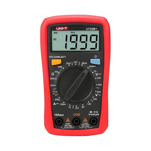 Дигитален мултицет Uni-T  с LCD дисплей, CAT II 600V, UT33B+