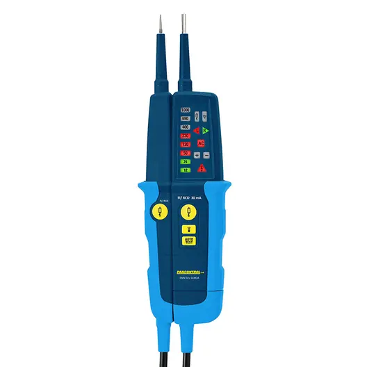 Двуполюсен тестер за напрежение и непрекъснатост Pancontrol  AC/DC, 12-1000 V, 400 килоома, PAN MV-1000A
